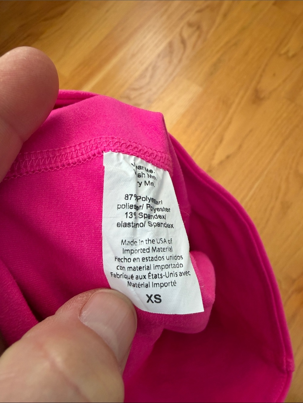 Beyond Yoga Spacedye Keep Pace Biker Shorts Size XS hot pink high waisted - Picture 6 of 7